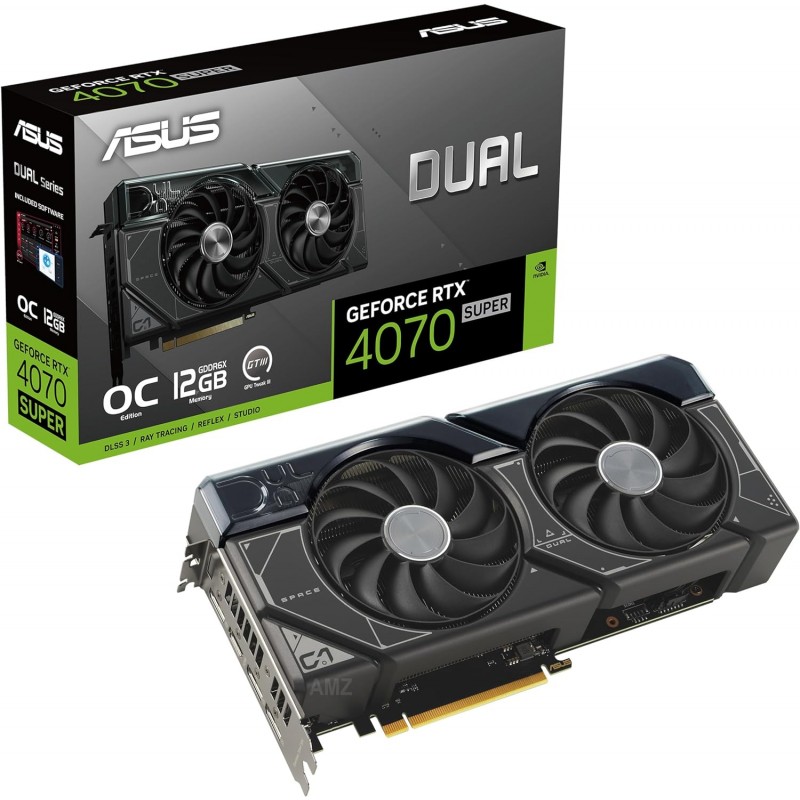 ASUS Dual GeForce RTX 4070 SUPER 12GB GDDR6X - 90YV0K83-M0NA00
